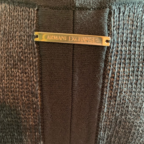 Armani Exchange NWT Navy Blue Cardigan - Picture 6 of 6